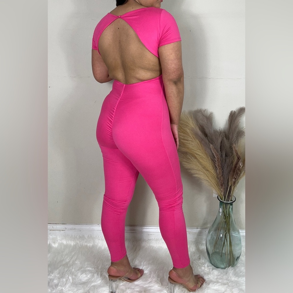 Barbie pink jumpsuit 💕💕